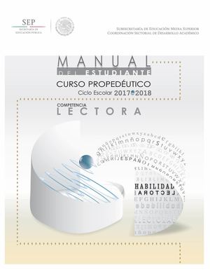 Manual Del Estudiante Lectura