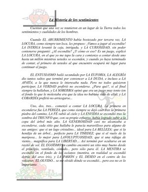 La Historia De Los Sentimientos