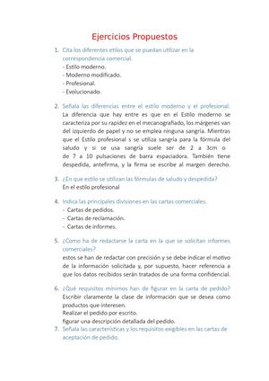 Ejercicios Propuestos