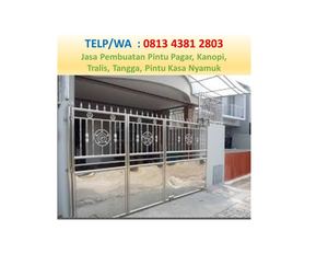 CALL/WA: 0896 1818 0116  Pagar besi surabaya