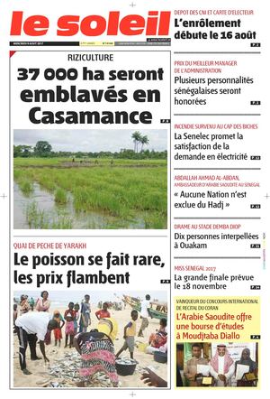 Edition Du 9 Aout 2017