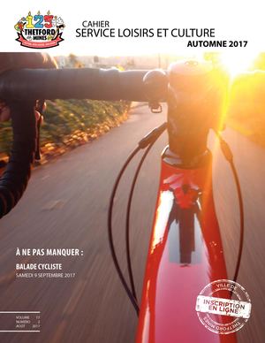 Cahier des loisirs et de la culture - Automne 2017