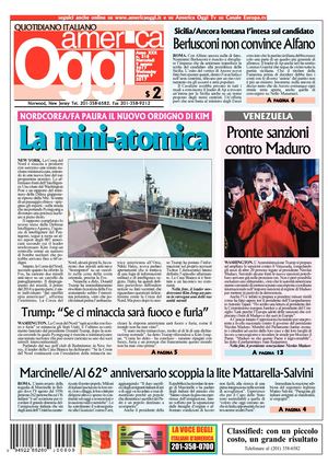 Amwrica Oggi 9 Agosto 2017