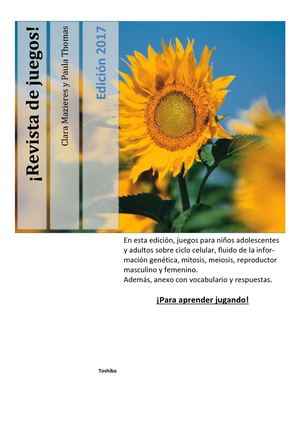 Trabajo Práctico Revista De Juegos Clara Mazieres Y Paula Thomas