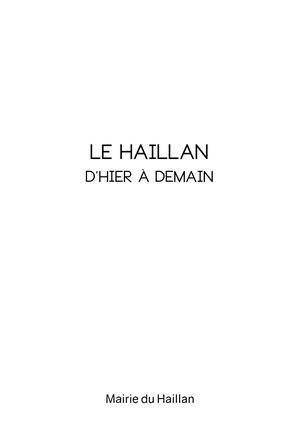 Extrait du « Le Haillan, d’hier à demain »