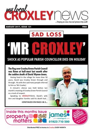Croxley August 17 Front Cover