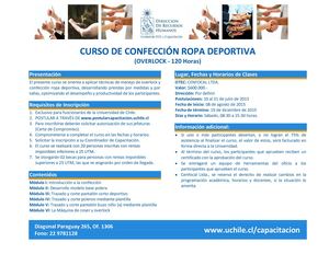 Elaboración De Ropa Deportiva