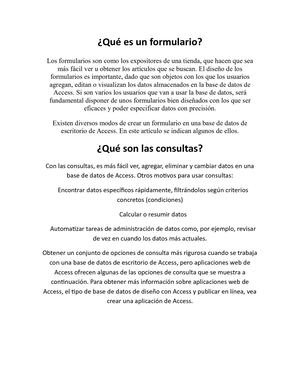 Qué Es Un Formulario