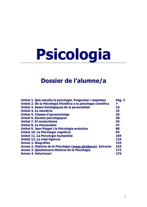 Psicodossier