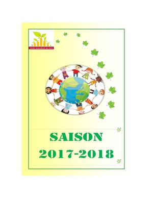 Plaquette Centre Social 2017 2018