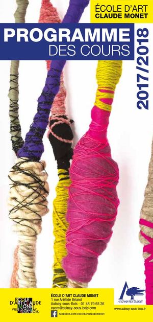 EACM - Programme des cours 2017/2018