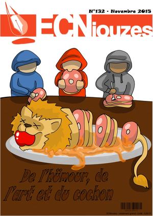 132 - NOV 2015 - De l'hümour, de l'art et du cochon