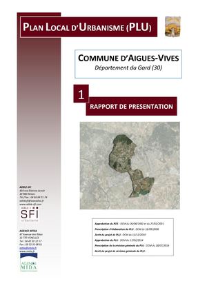 Diagnostic PLU Aigues Vives