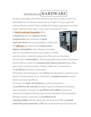 Concepto "Hardware"