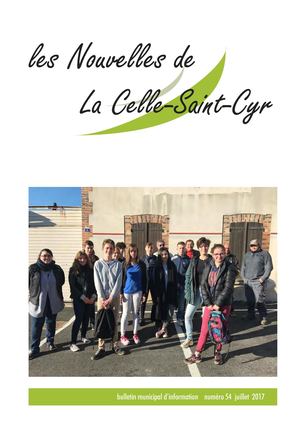 les nouvelles de La Celle Saint Cyr n°54
