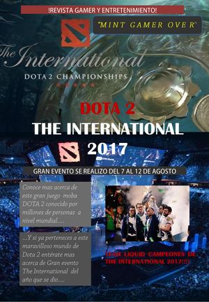 Dota 2 Revista Mint Game over