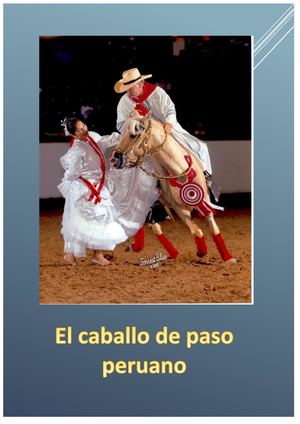 El Caballo Peruano De Paso