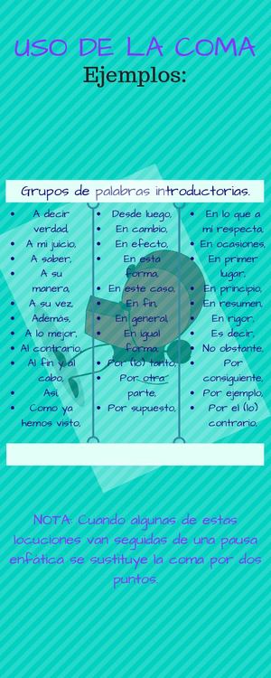 USO DE LA COMA Pag. 7