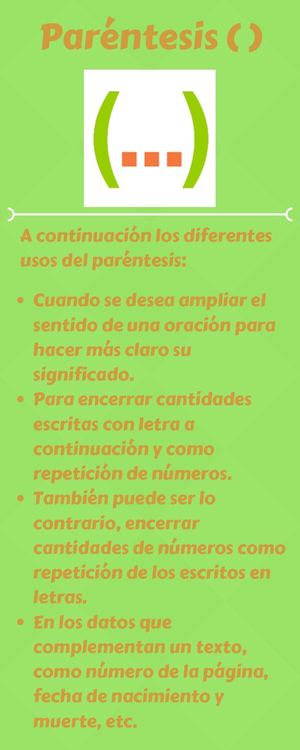 Parentesis ( ) Pag. 9