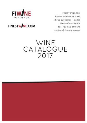 WINE CATALOGUE 2017