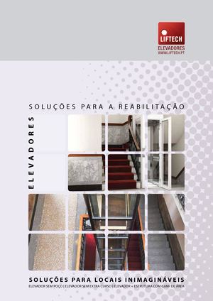 Liftech elevadores -  Soluções para Reabilitação
