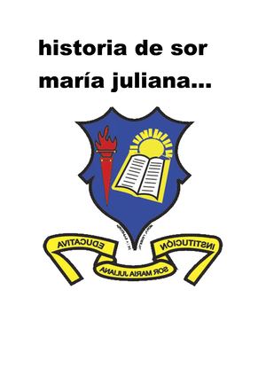 Historia De Sor María Juliana