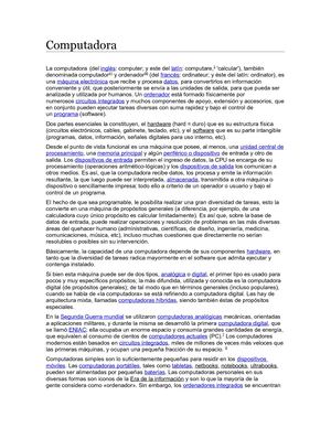 resumen historia del pc