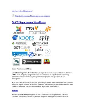 Cms Open Source Lista De Gestores Cms 3