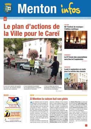 Menton Infos N°52