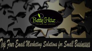 Top Four Email Marketing Solutions For Small Businesses