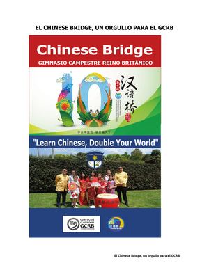 Artículo Chinese Bridge 2o17