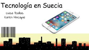 Tecnología En Suecia