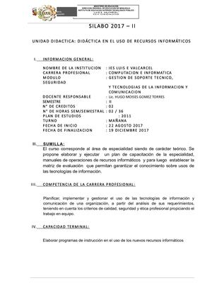 Silabos De Didactica Recursos Informaticos