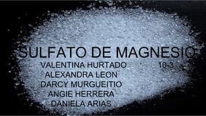 T F 10 3 3 Sulfato De Magnesio