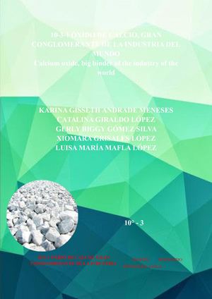 T F 10 3 1 óXido De Calcio Conglomerante De La Industria En El Mundo