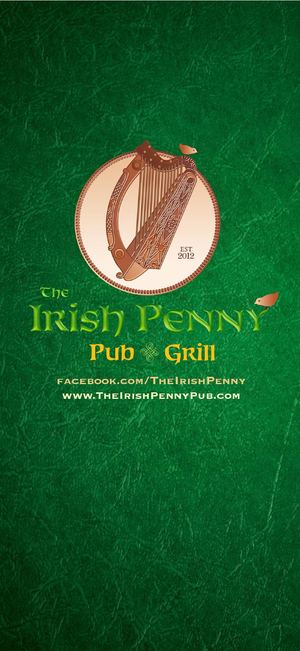 Irish Penny New 2017 Menu