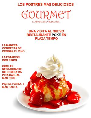 Revista Gourmet