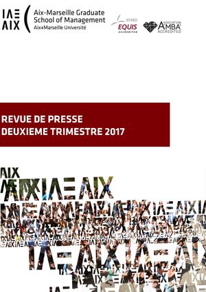 Revue Presse 2eme Trimestre2017