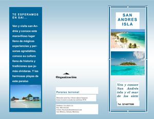 FOLLETO SAN ANDRES