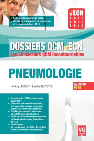 DOSSIERS QCM IECN PNEUMOLOGIE