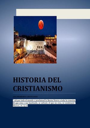 Historia De Las Primeras Comunidades