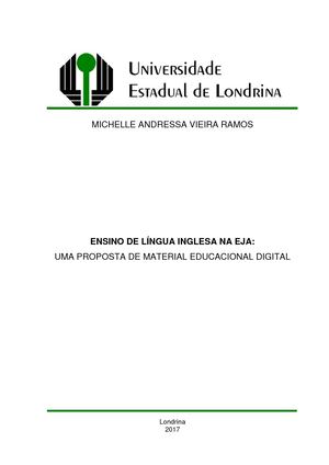 E-book ENSINO DE LÍNGUA INGLESA NA EJA: UMA PROPOSTA DE MATERIAL EDUCACIONAL DIGITAL