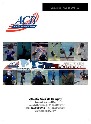 PLAQUETTE ACB SAISON 2017-2018