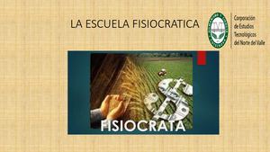 La Escuela Fisiocratica