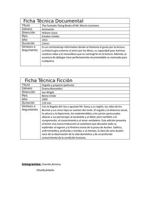 Ficha Técnica(tic)