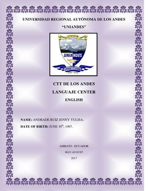 Portafolio Ingles Yuliza