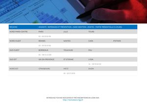 Calendrier Formation Amiante/DPE