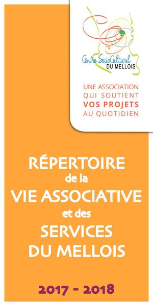 Repertoire De La Vie Associative Et Services Mellois