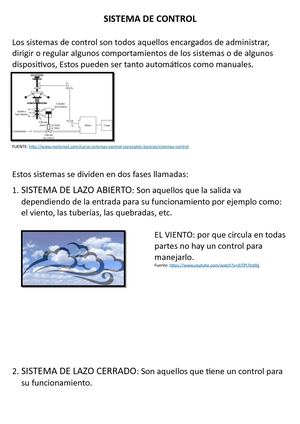 Sistema De Control
