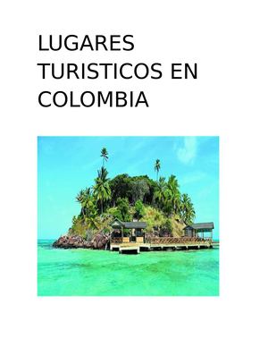 Lugares Turisticos En Colombia